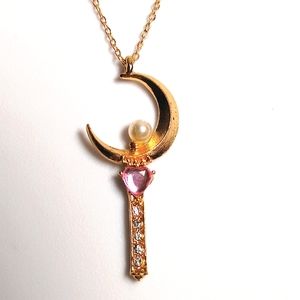 Sailor Moon Crescent Rod Necklace